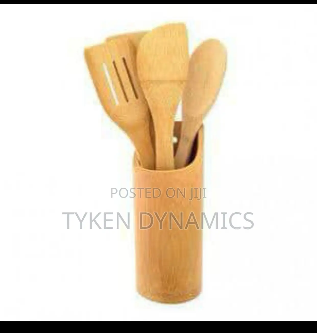 5pcs Round Wooden Spatula