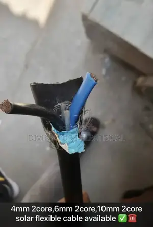 6.0mm 2core Solar Cable