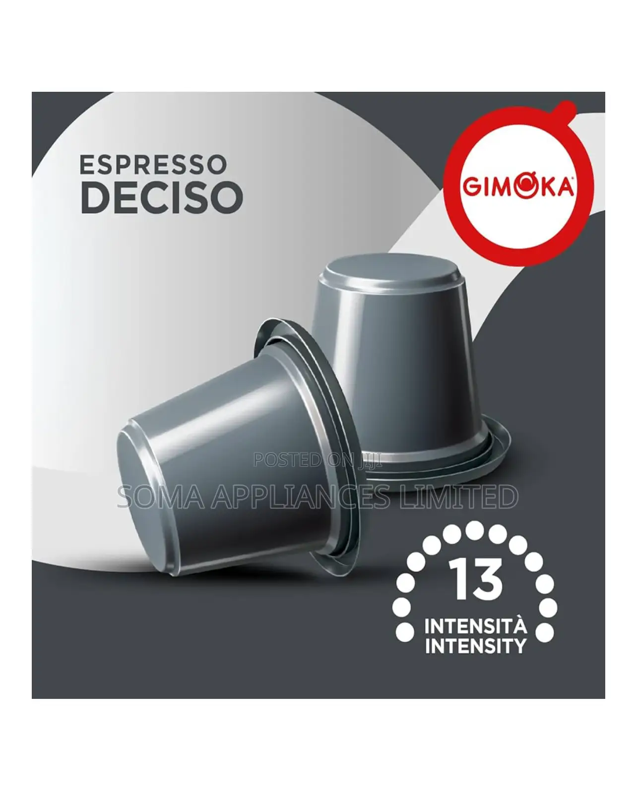 Gimoka Deciso - Nespresso Compatible Coffee Capsules
