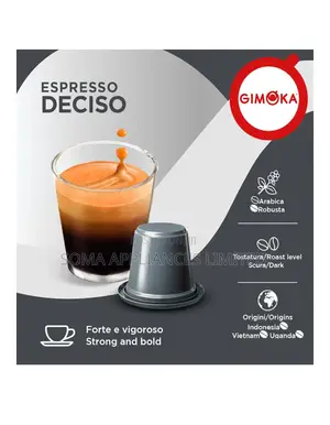 Gimoka Deciso - Nespresso Compatible Coffee Capsules