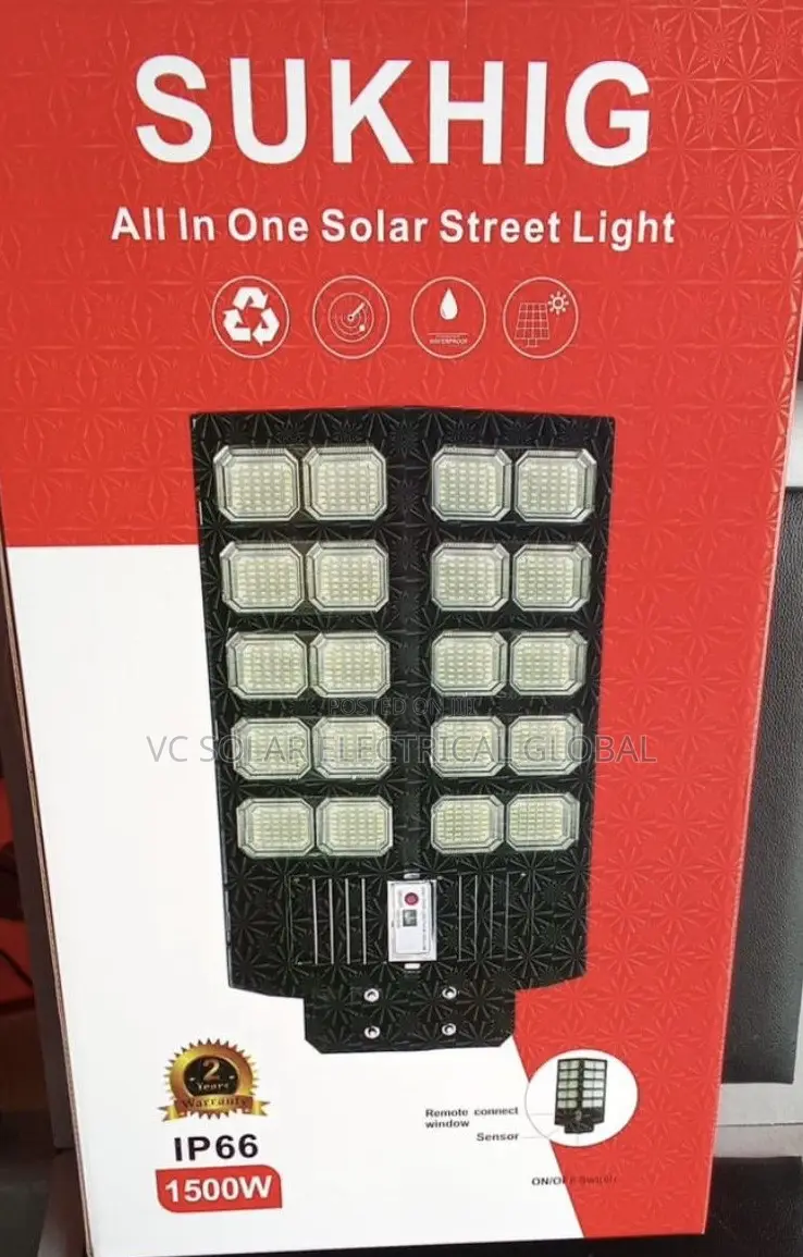 1500w Sukhig Solar Street Light
