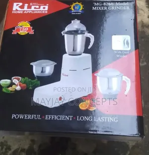 Rico Mg828b Mixer Grinder – Elevate Your Culinary Experience