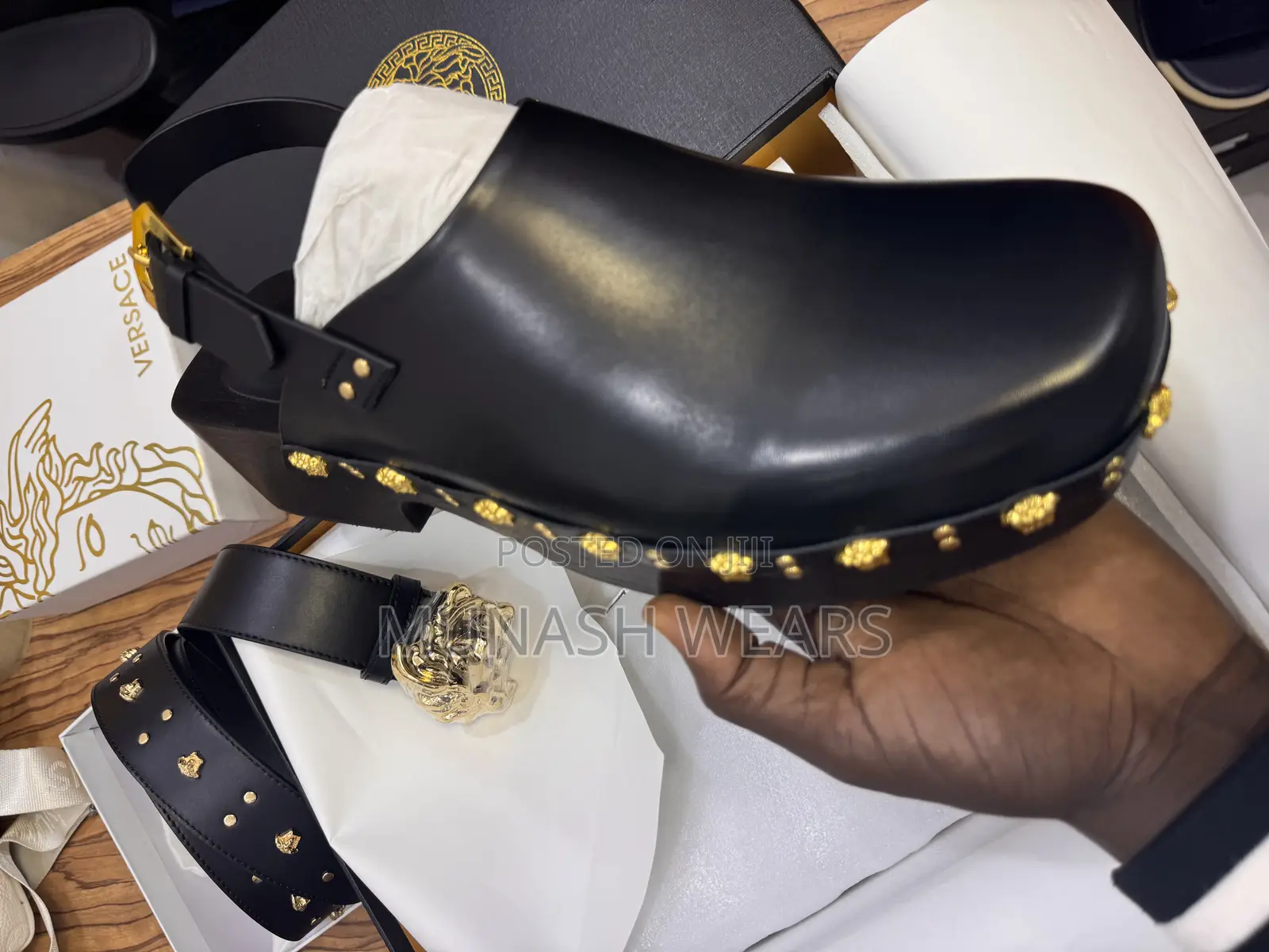 Versace Luxury Mule for Classic Men