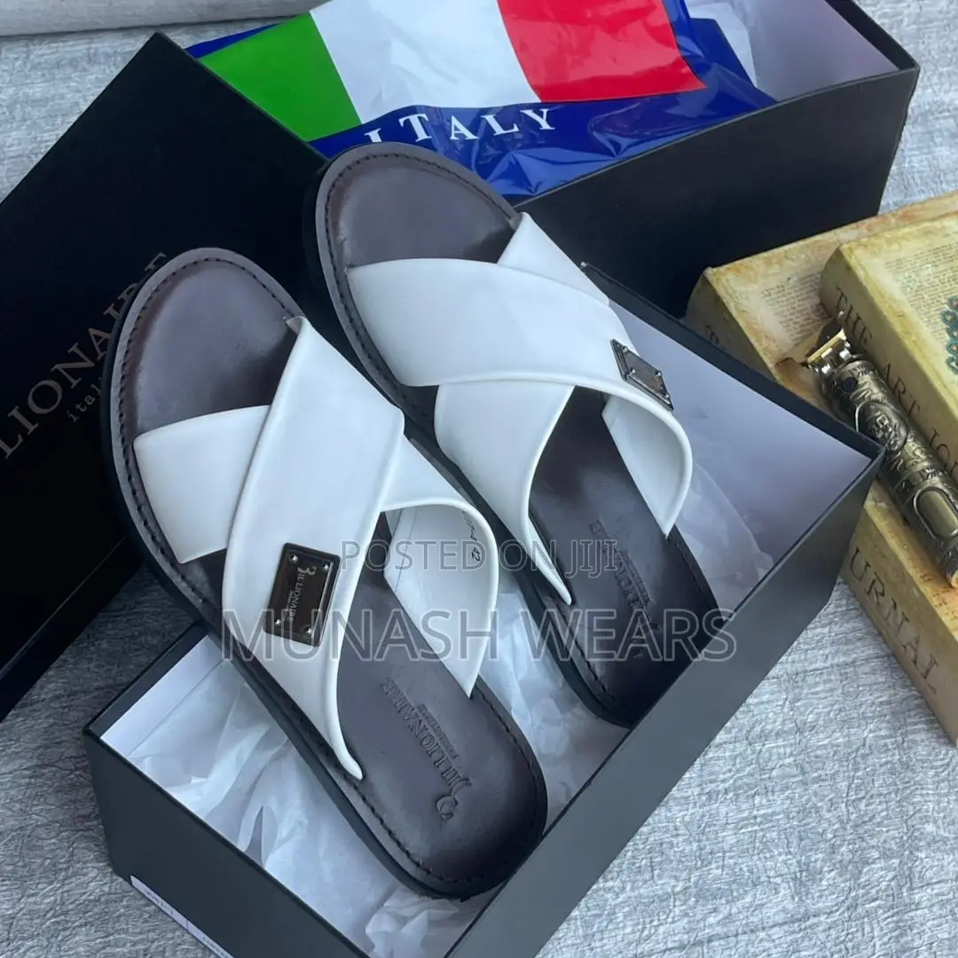Italian Leather Slipers X Sandal