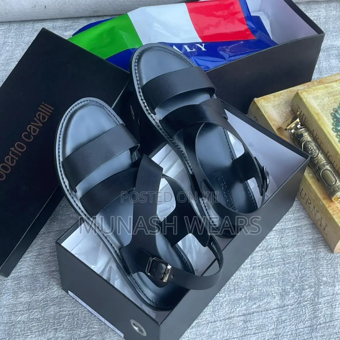 Italian Leather Slipers X Sandal