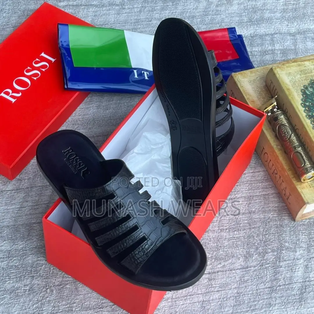 Italian Leather Slipers X Sandal