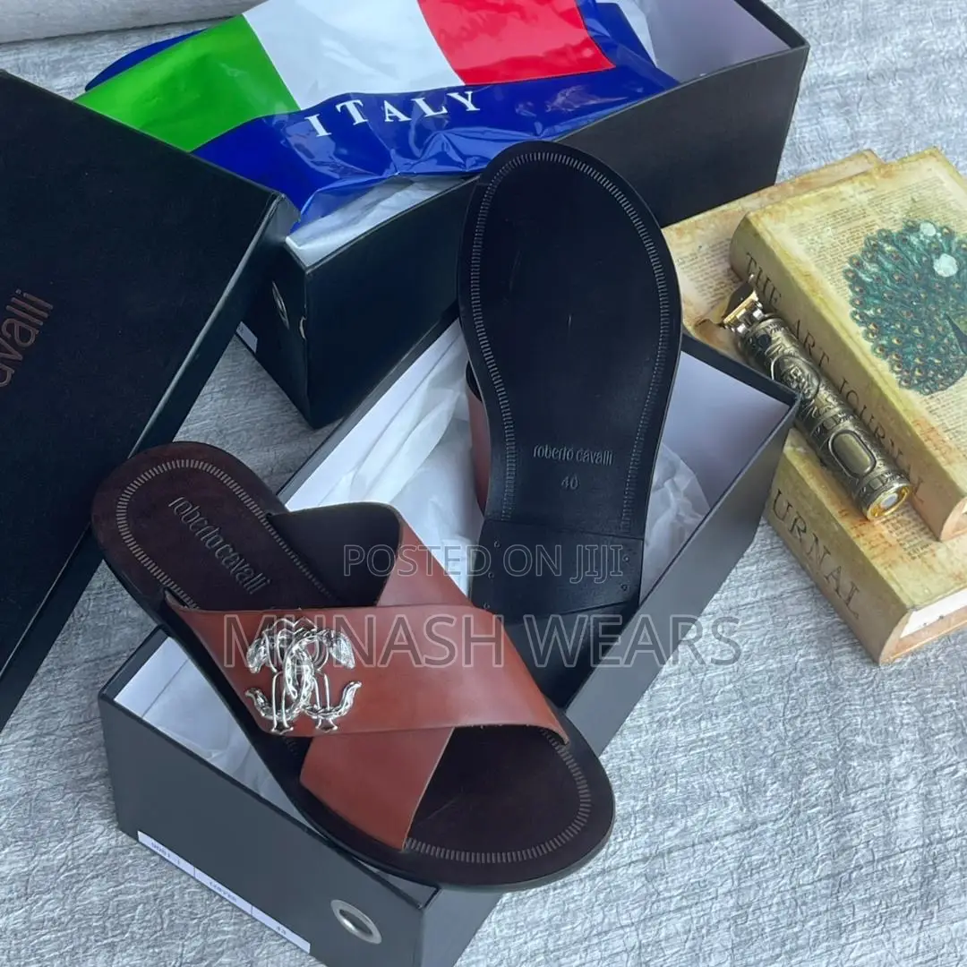 Italian Leather Slipers X Sandal