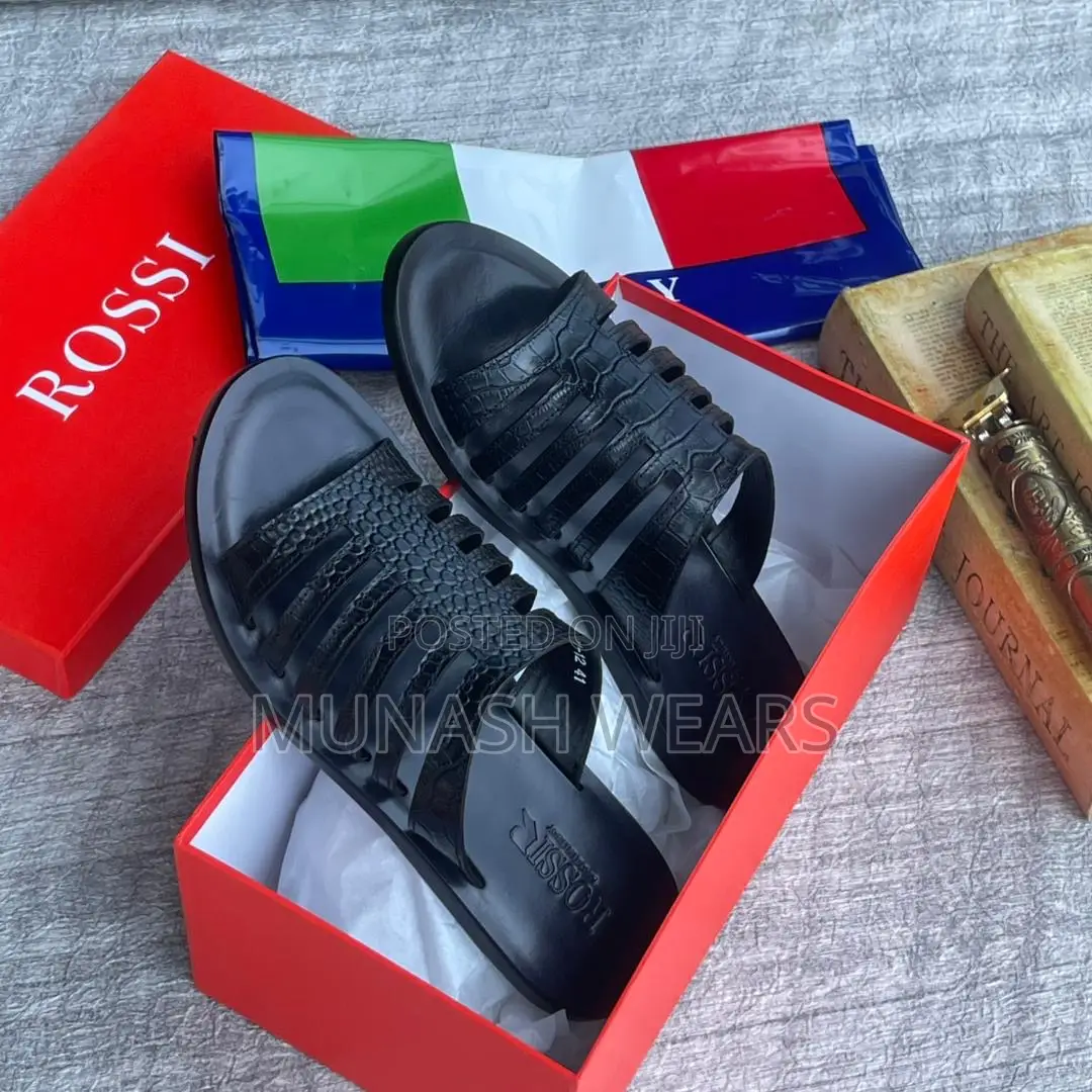 Italian Leather Slipers X Sandal
