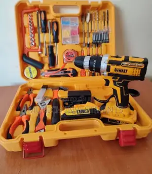 Dewalt 48v Cordless Drill Set With Hammer Drill Function