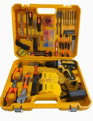 Dewalt 48v Cordless Drill With Multi-Functional Tool Kit Set