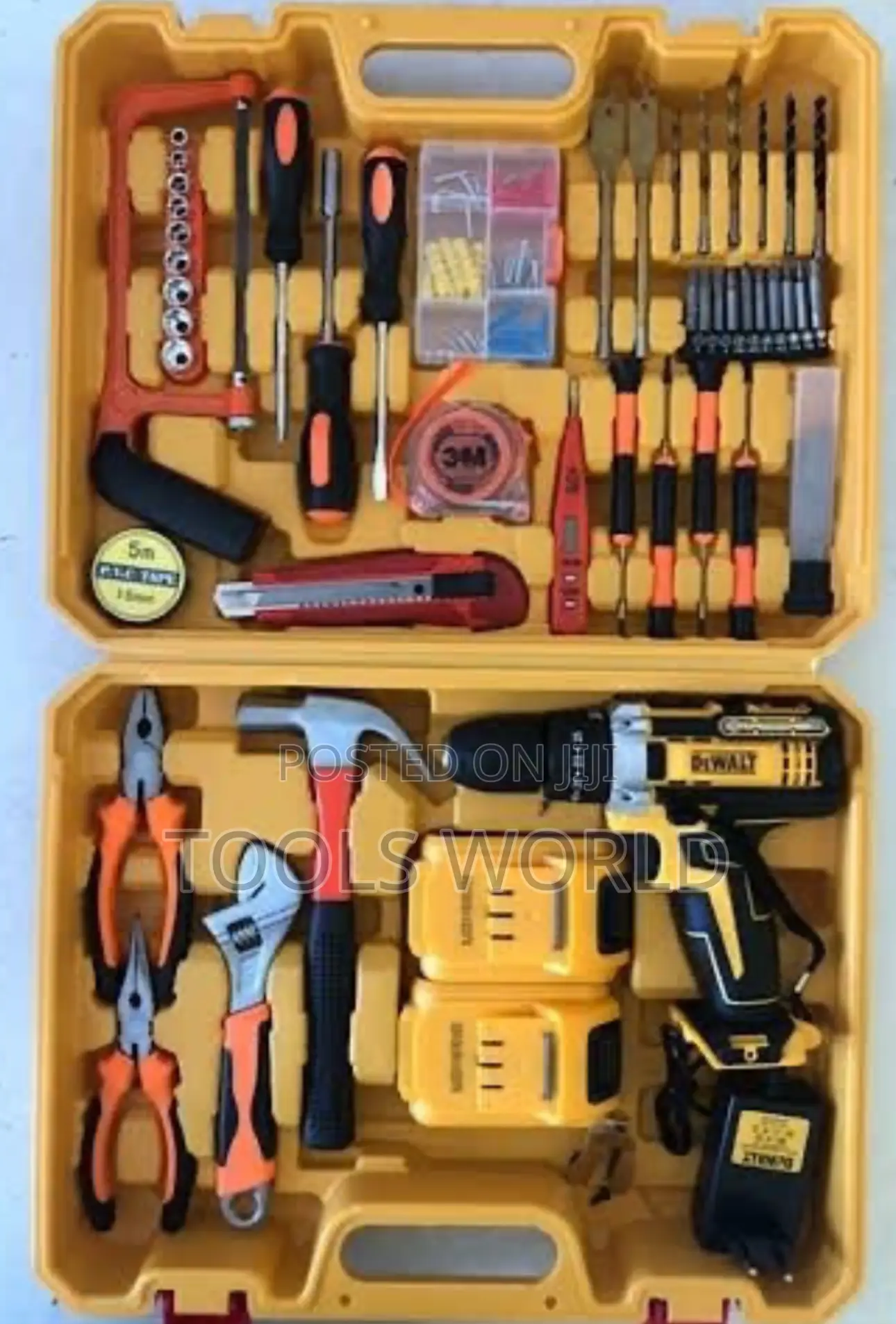 Dewalt 48v Cordless Drill With Multi-Functional Tool Kit Set