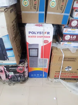Polystar Water Dispenser With Transparent Glass