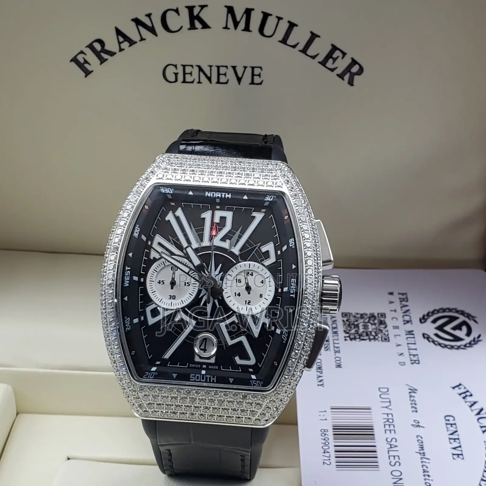 Frank Muller Chrome Stone Head