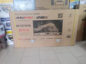 Brand New Mewe 75"inches Webos Smart Uhd Led Double Glass Bt Tv