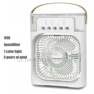 Rechargeable Ac Cooling Fan With Humidifier