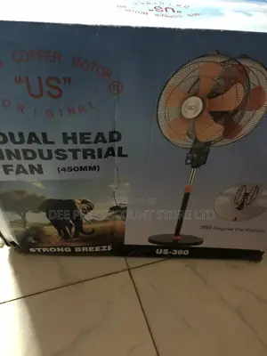 18 Inches Us 360 Double Face Standing Fan Original