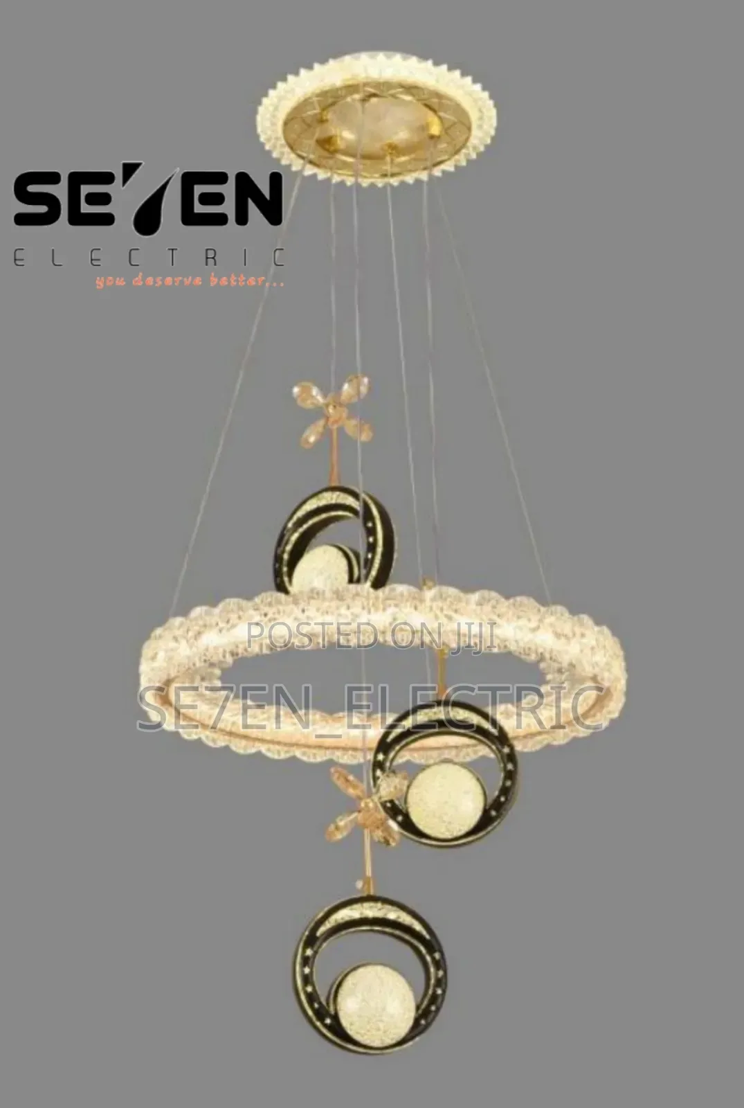 Led Dropping Chandelier Light Gold Designs