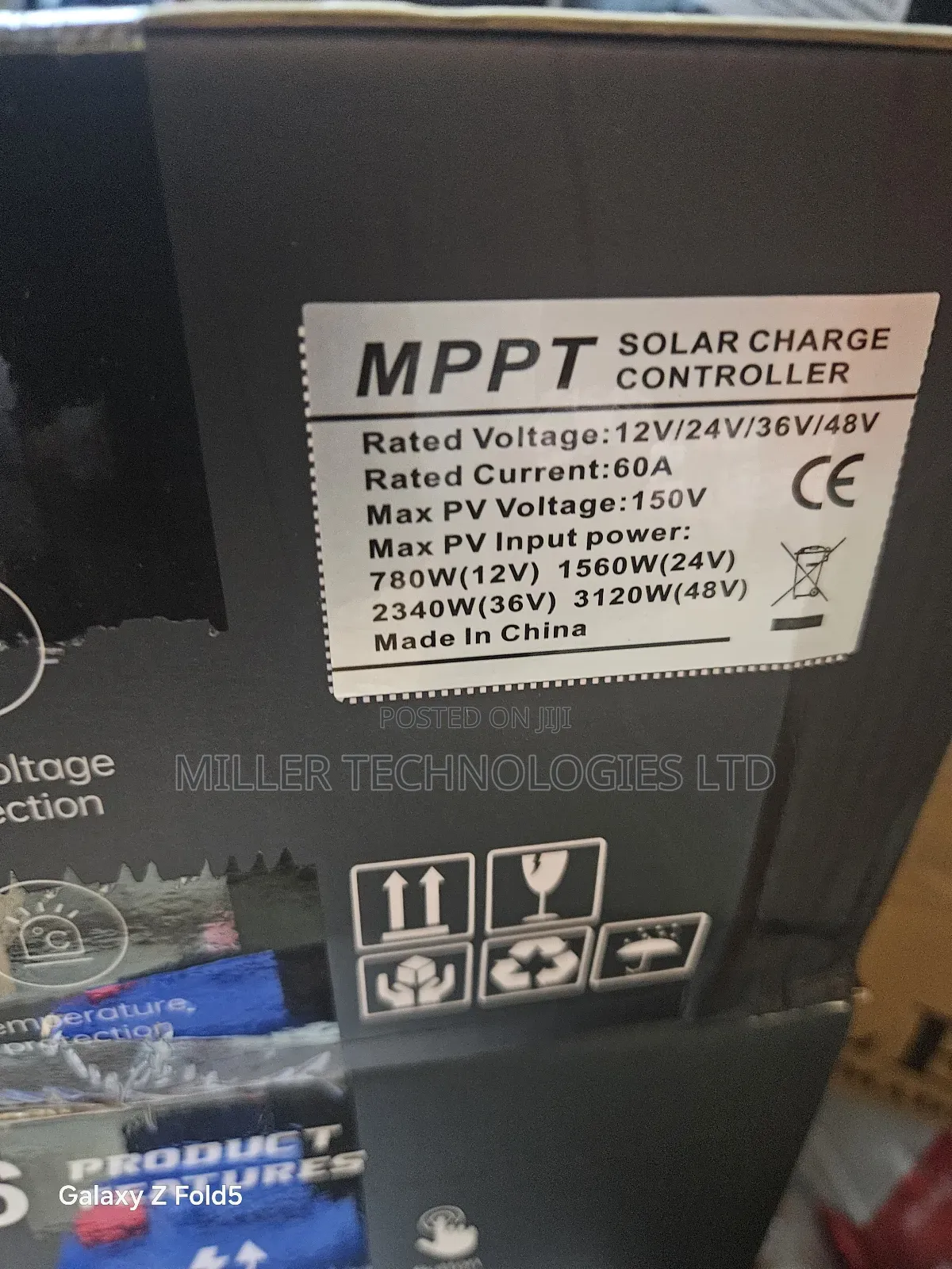Sunfield Charge Controller 60a 12v/24v/48v