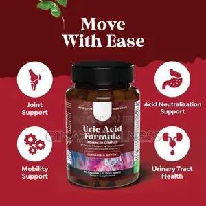 Uric Acid Support Capsules for Joint Health and Mobility