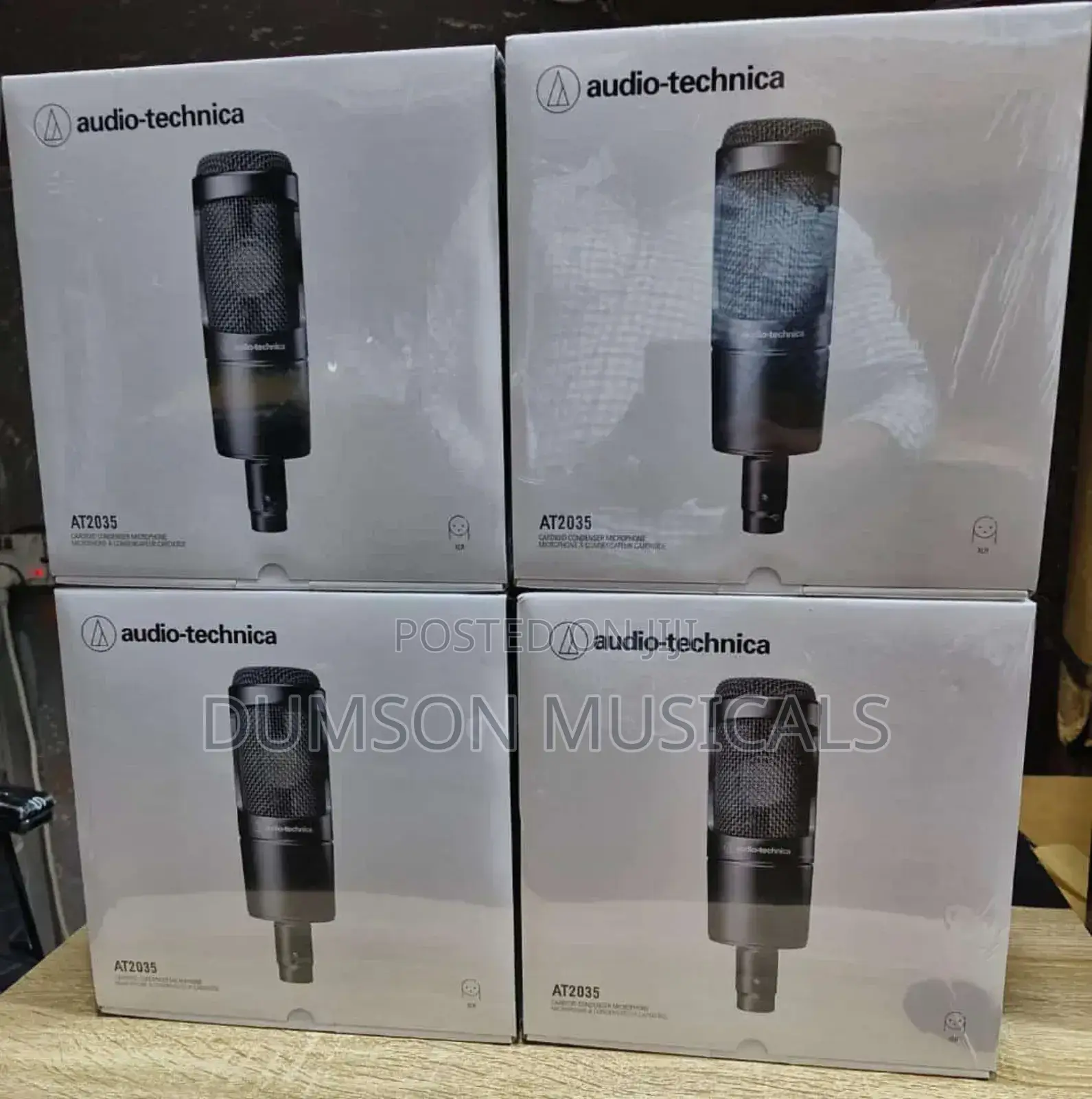 Audio-Technical Studio Condenser Microphone At2035