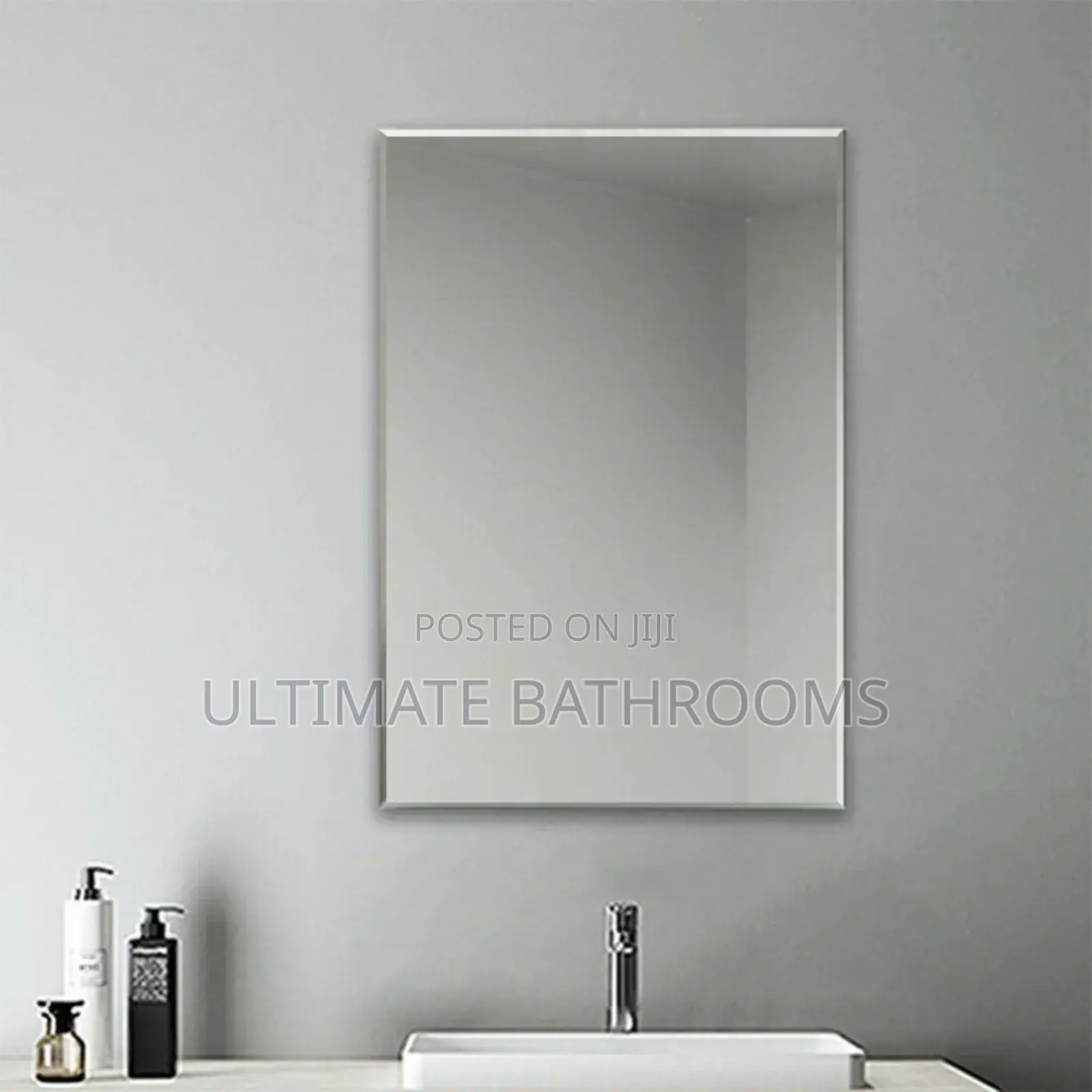 45x60cm Plain Bathroom Mirror