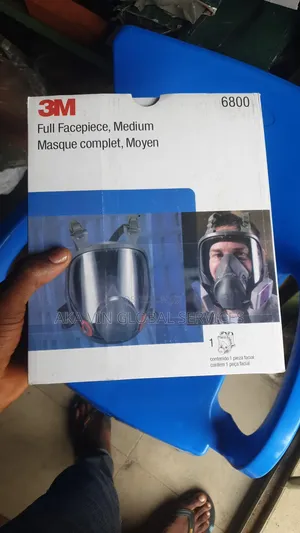 3m 6800 Medium Size Full Face Piece Respirator