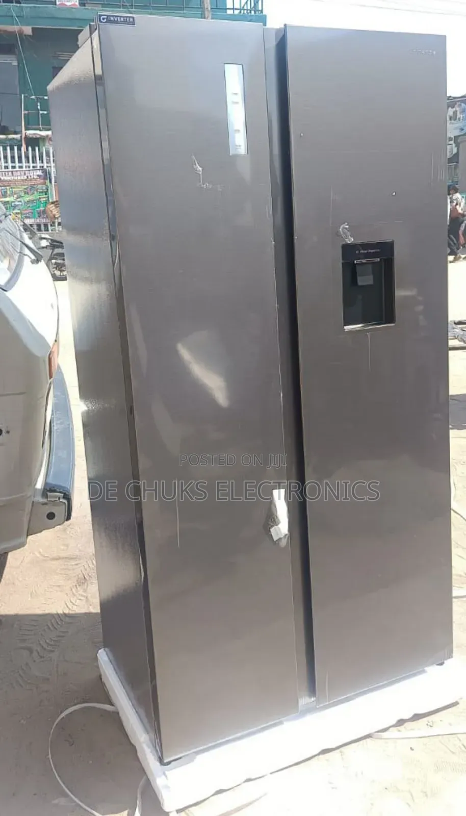 Hisense Inverter With Water Dispenser Side by Side Fridge