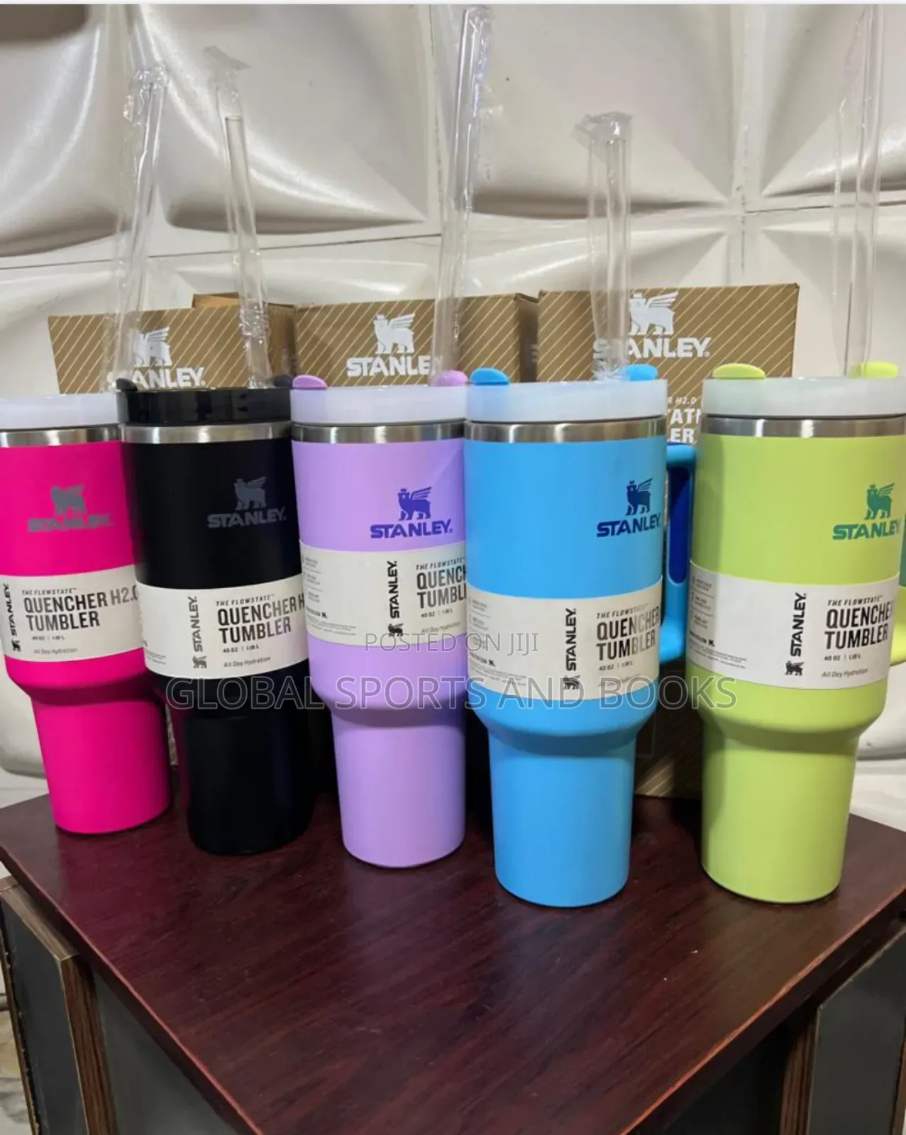 Stanley Tumbler With Handle And Straw