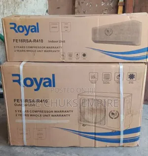 >Brand New Royal Split Unit Air Conditioner Big Engine 2hp<<