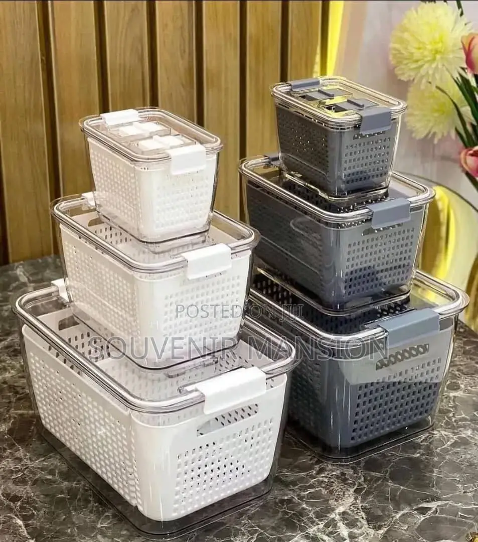 Kitchen Vegetable and Fruit Drain Basket