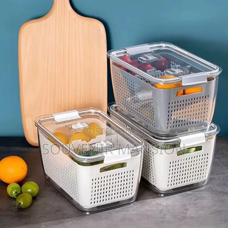 Kitchen Vegetable and Fruit Drain Basket