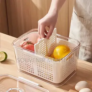 Kitchen Vegetable and Fruit Drain Basket