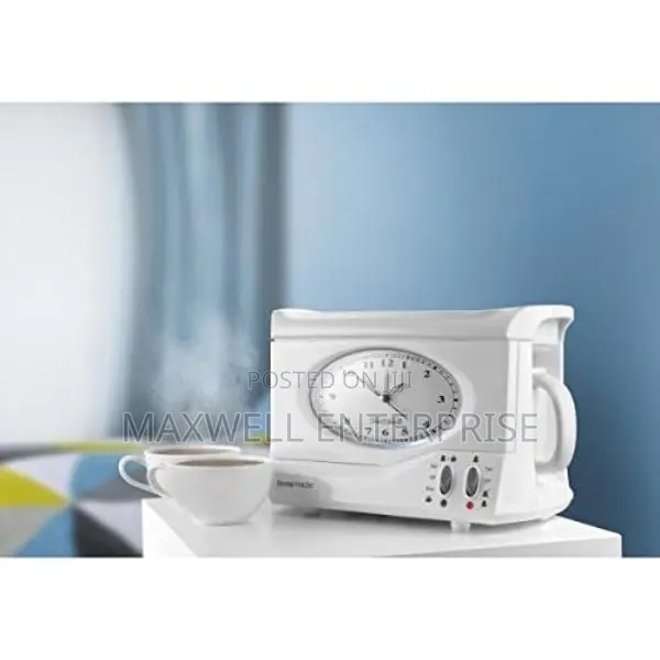 Swan Vintage Teasmade With a Dial Clock, Rapid Boil and Alar