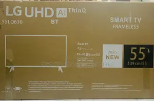 55” Lg Smart Frameless Tv