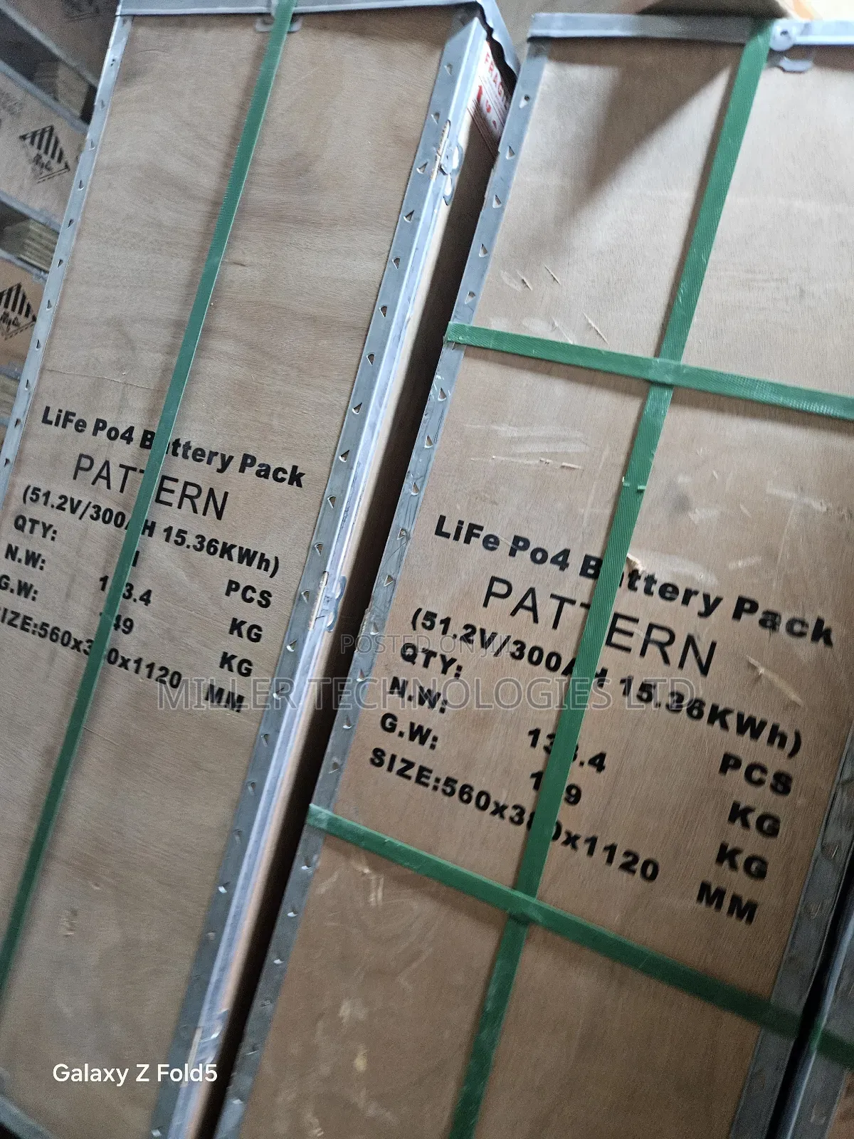 Pattern 15.3kwh 48v Lithium Battery