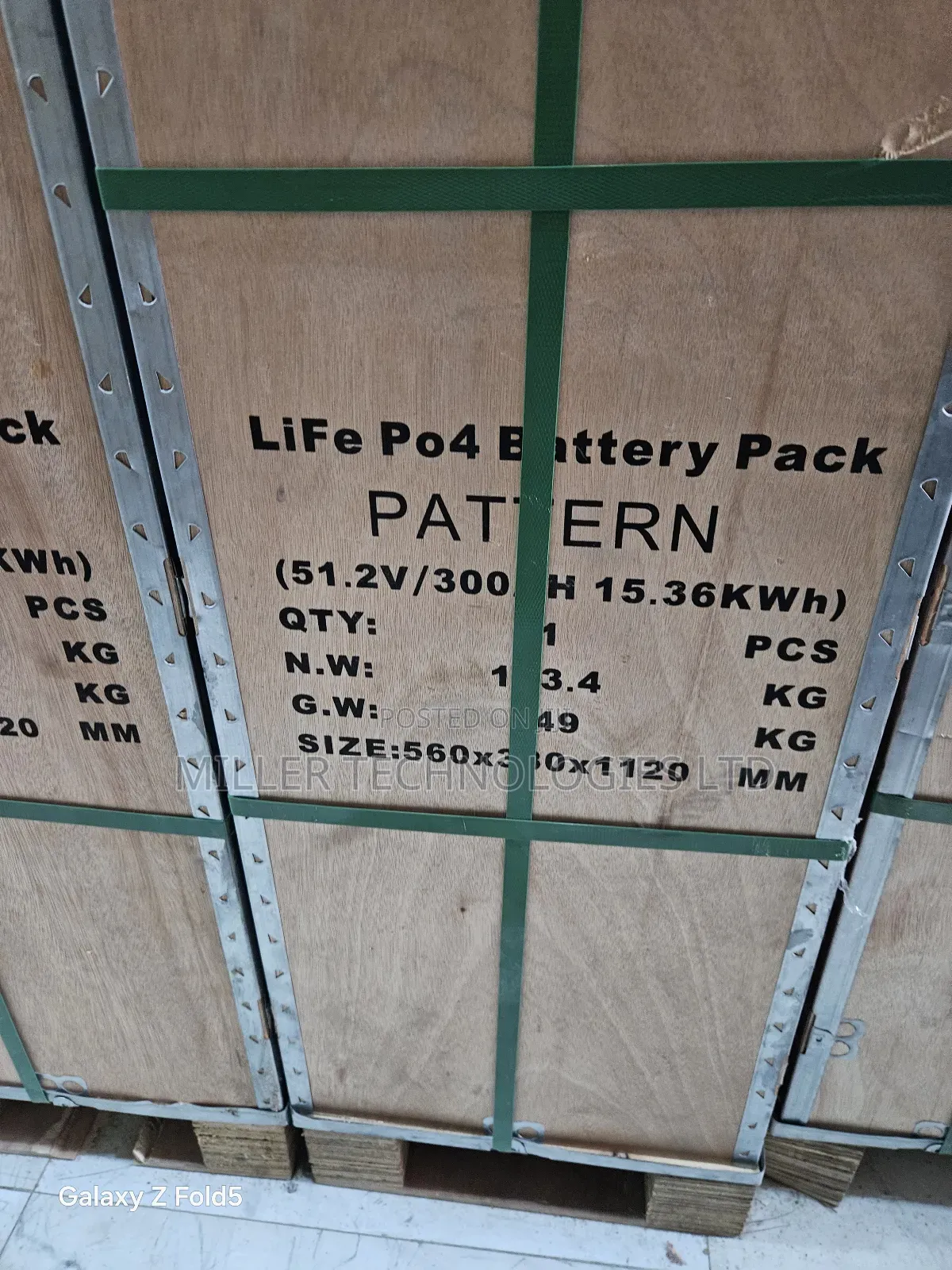 Pattern 15.3kwh 48v Lithium Battery