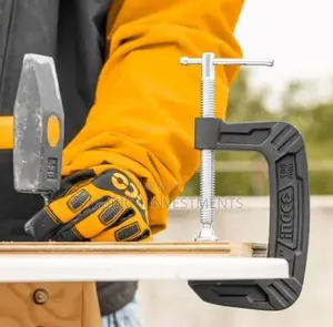Ingco 6-Inch Heavy Duty G-Clamp – Built to Grip
