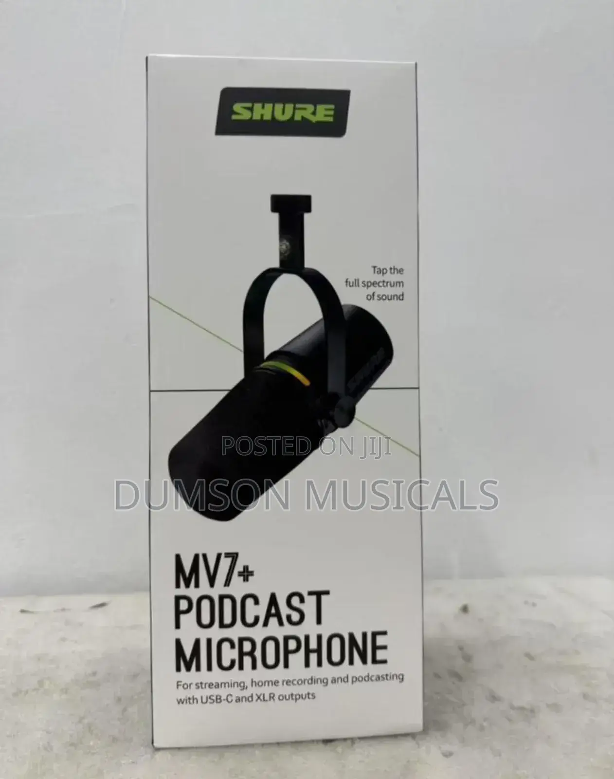 Mv7+ Podcast Microphone