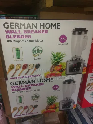 German Home Wall Breaker Blender Model 12330, 7.5litres