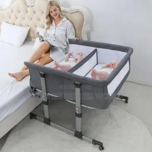 Twin Baby Bed With Mosquito Net