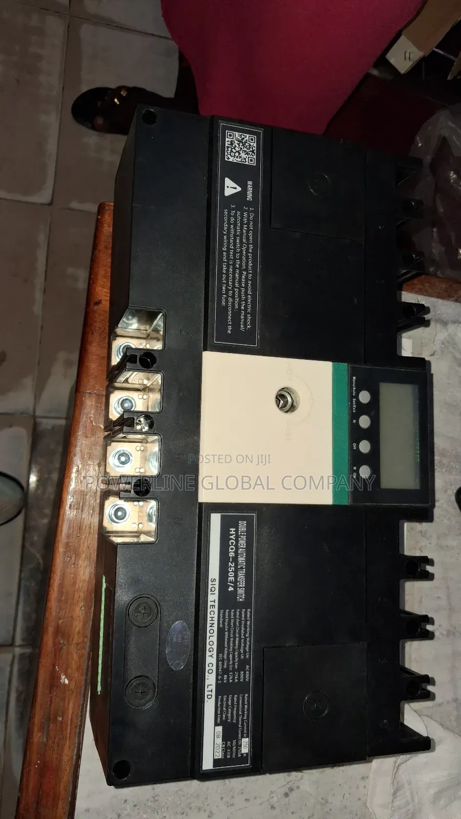 250amps Automatic Change Over Switch for Homes/ Hotels/ Bars