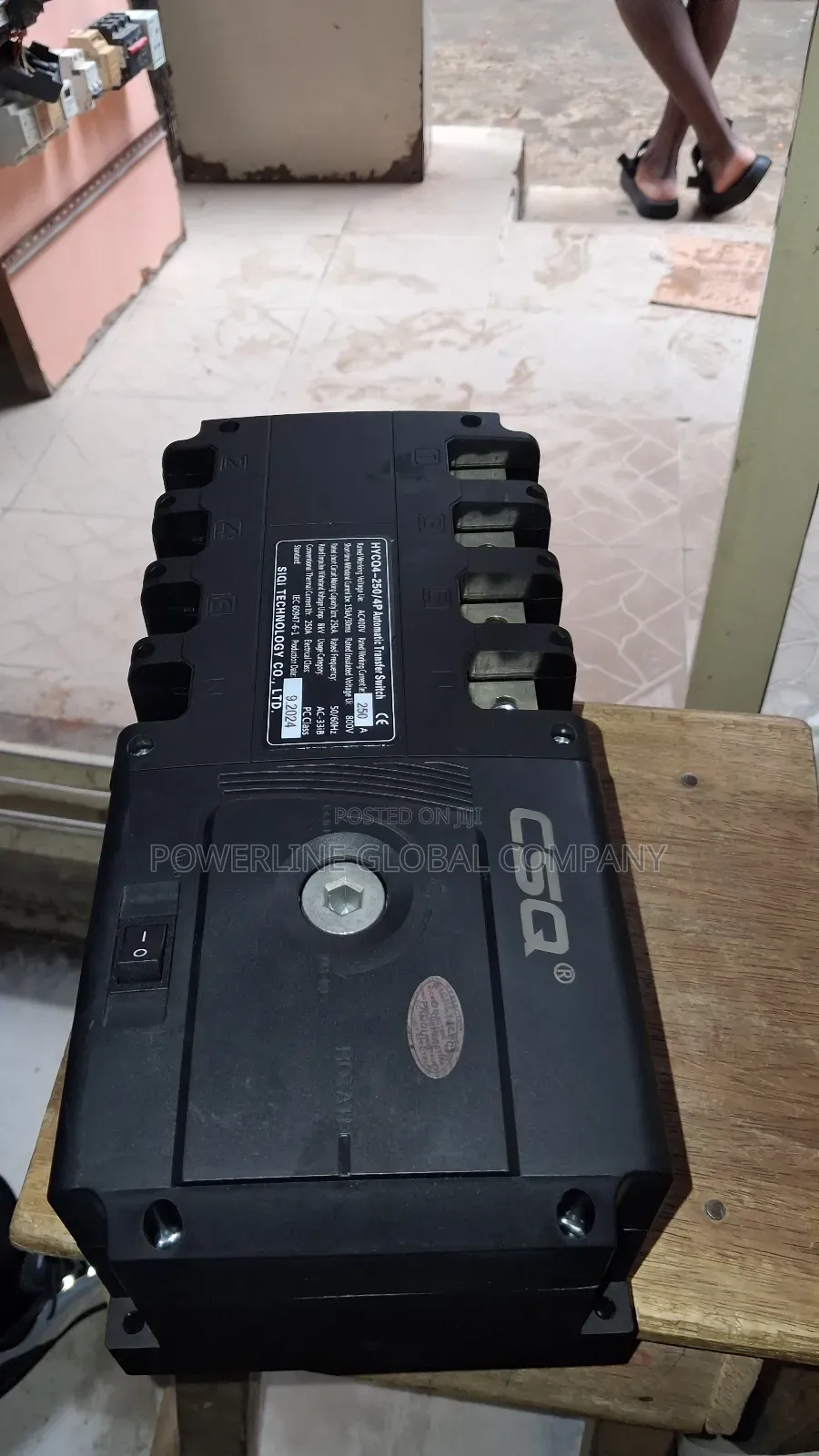 250amps Automatic Change Over Switch for Homes/ Hotels/ Bars