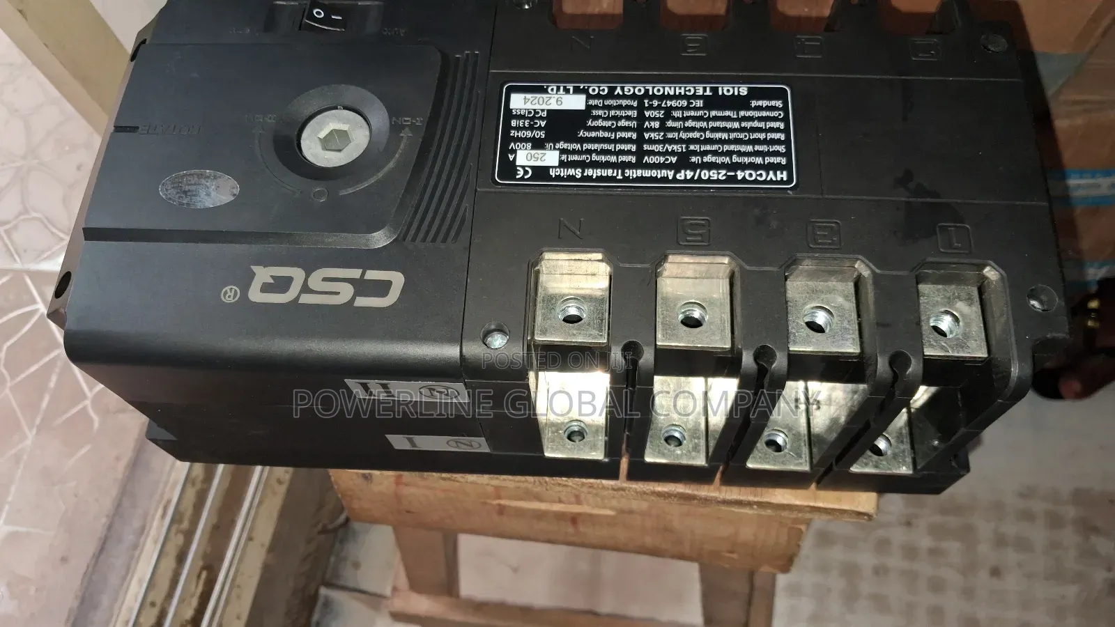 250amps Automatic Change Over Switch for Homes/ Hotels/ Bars