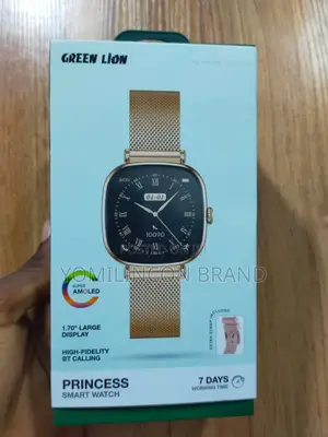 Green Lion Princess Smart Watch - Gold