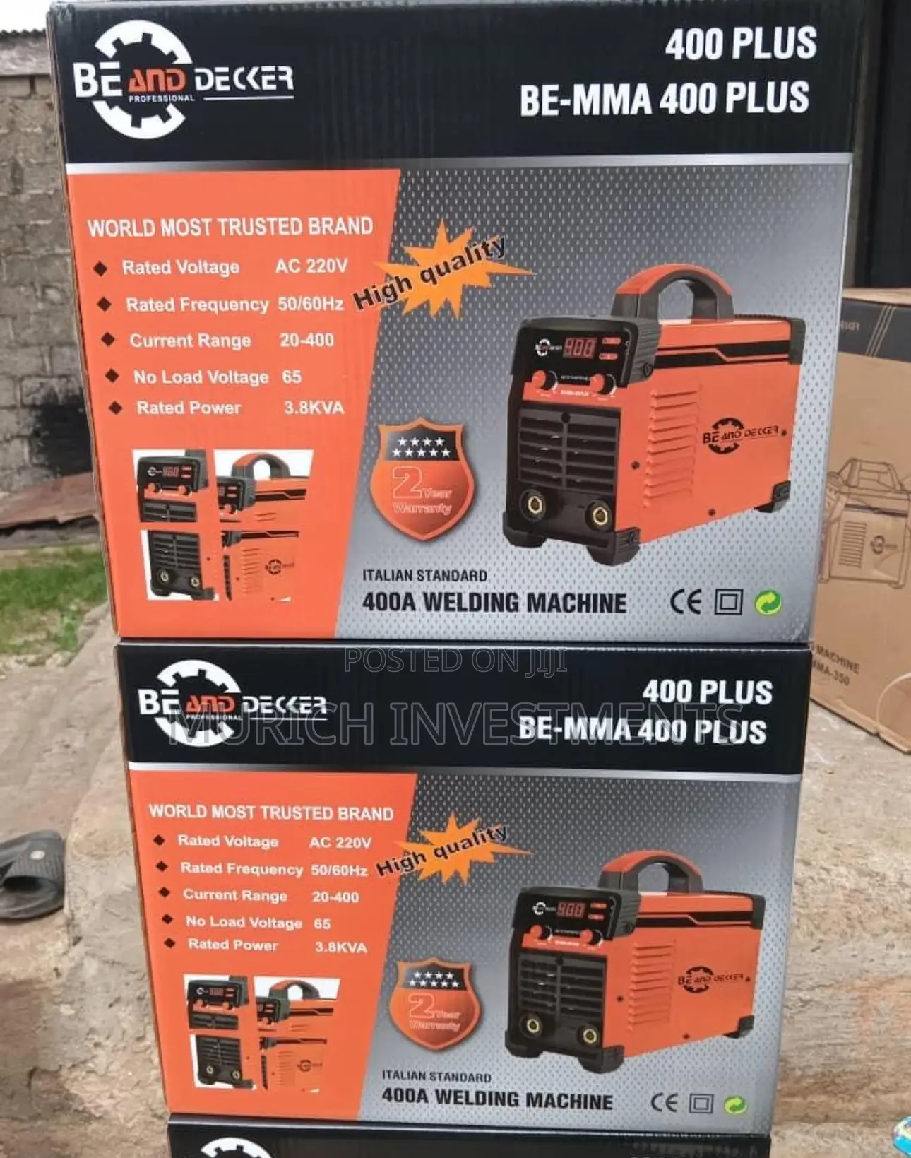 Be Decker – Be-Mma 400 Plus Professional Welding Machine