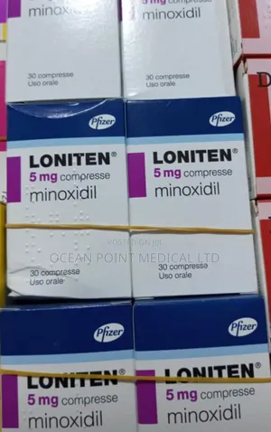 Loniten Minoxidil 5mg Pfizer
