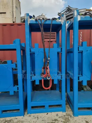 Offshore Oxygen Gas Rack Standard Quality Rack of 6 Bottles