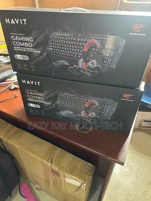 4-in-1 Gaming Backlit Keyboard