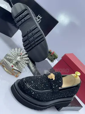 Men's Studded Versace Flat Shoes