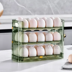 30 PCS Acrylic Egg Storage Rack